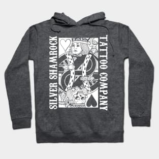 Silver Shamrock Tattoo Company Suicide King Hoodie